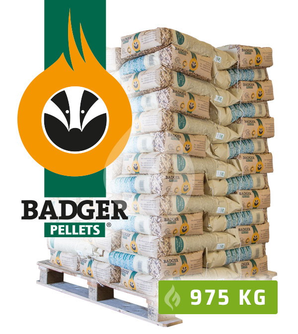 Bestel nu online Badger Houtpellets